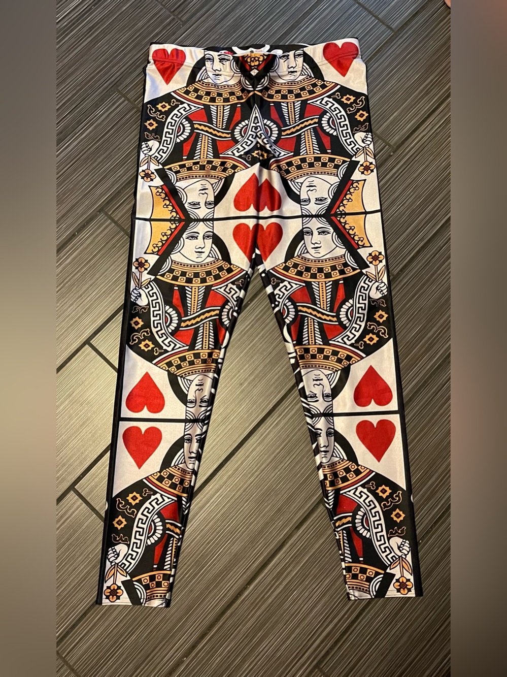 Blackmilk Queen of Hearts Leggings
